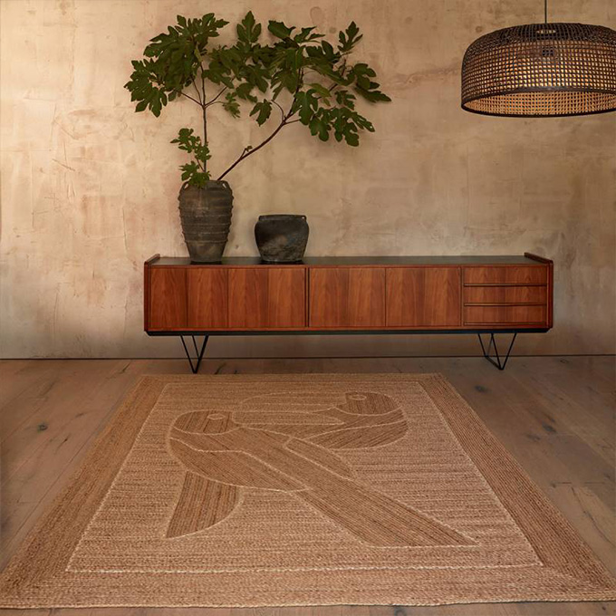 diego et frida 1 Elitis - Tapis Diego et Frida – Image 1