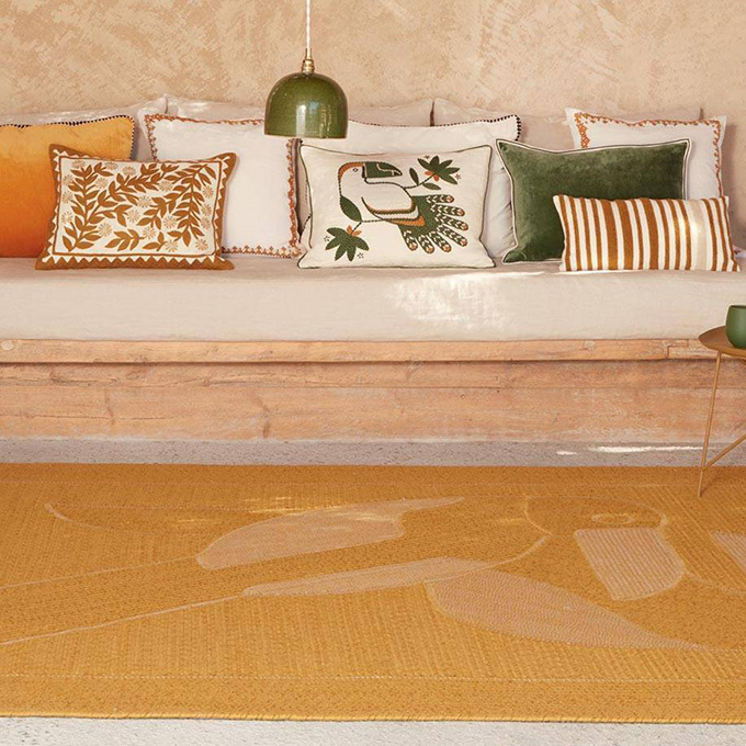 diego et frida outdoor 2 Elitis - Tapis Diego et Frida Outdoor – Image 1